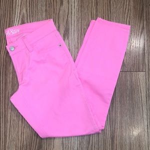 Hot Pink Rockstar Jeans